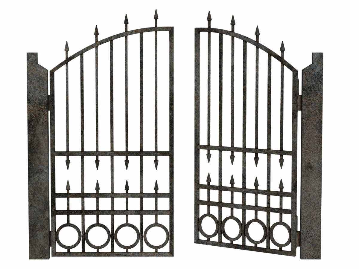 Ворота распашные SLY 784-1